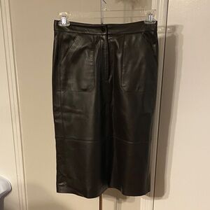 Leather Skirt